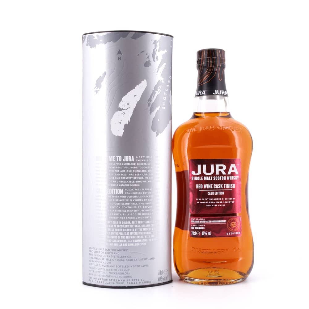 Isle of Jura Red Wine Cask Finish 0,70 Liter/ 40.0% vol Produktbild