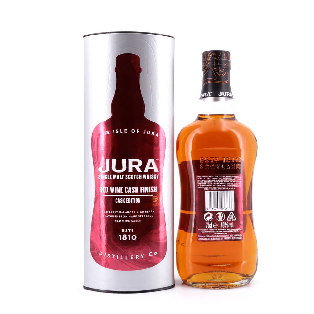 Isle of Jura Red Wine Cask Finish 0,70 Liter/ 40.0% vol Produktbild