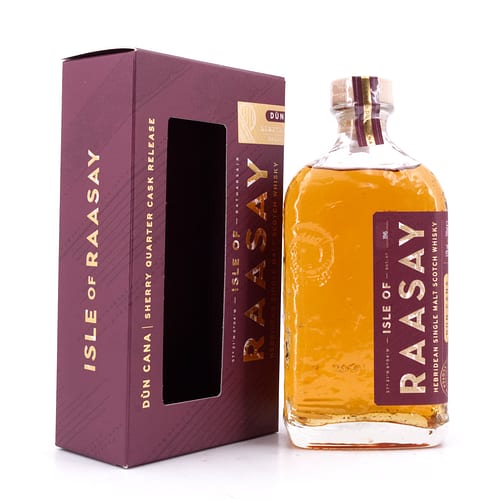 Isle of Raasay Dun Cana Sherry Quarter Cask 0,70 Liter/ 52.0% vol Produktbild
