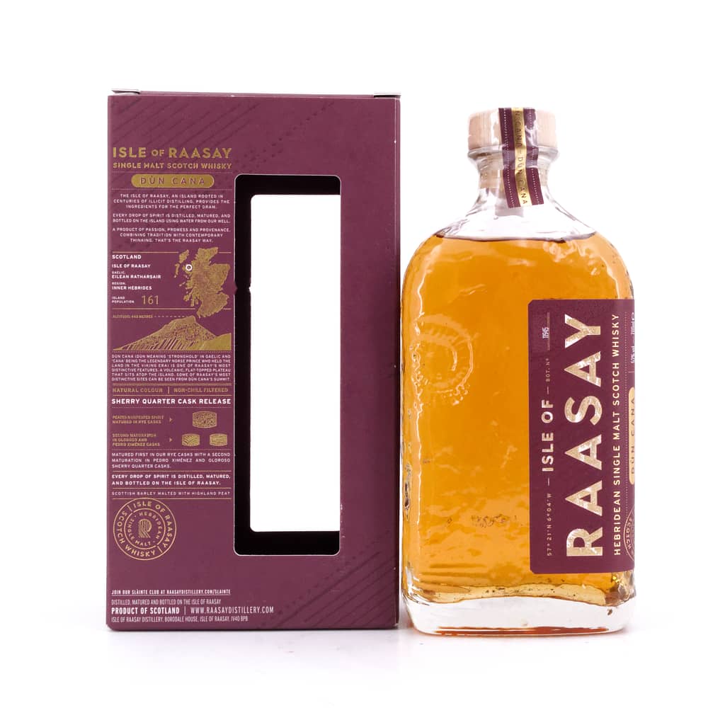 Isle of Raasay Dun Cana Sherry Quarter Cask 0,70 Liter/ 52.0% vol Produktbild