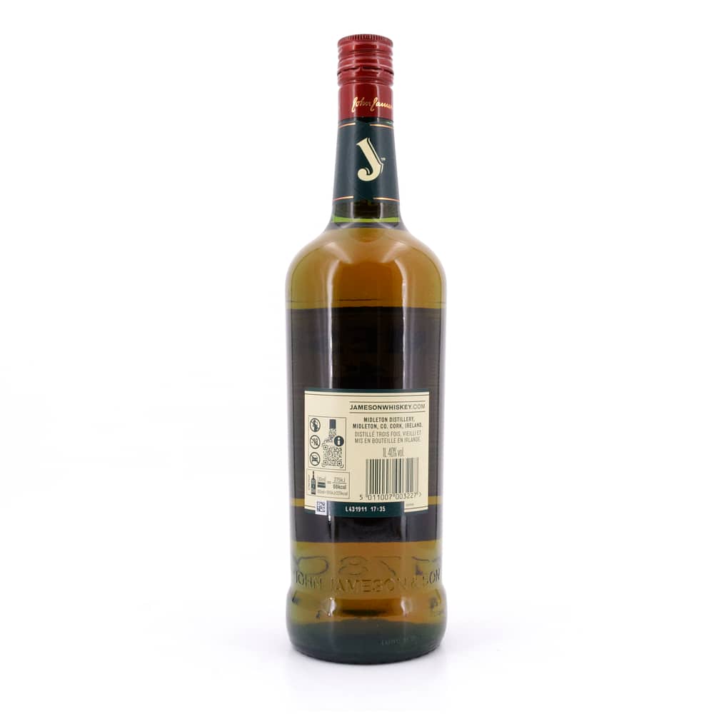 Jameson Irish Whiskey Literflasche 1 Liter/ 40.0% vol Produktbild