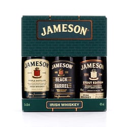 Jameson Tri-Pack Jameson Irish, Black Barrel & Stout Edition je 0,05l Produktbild
