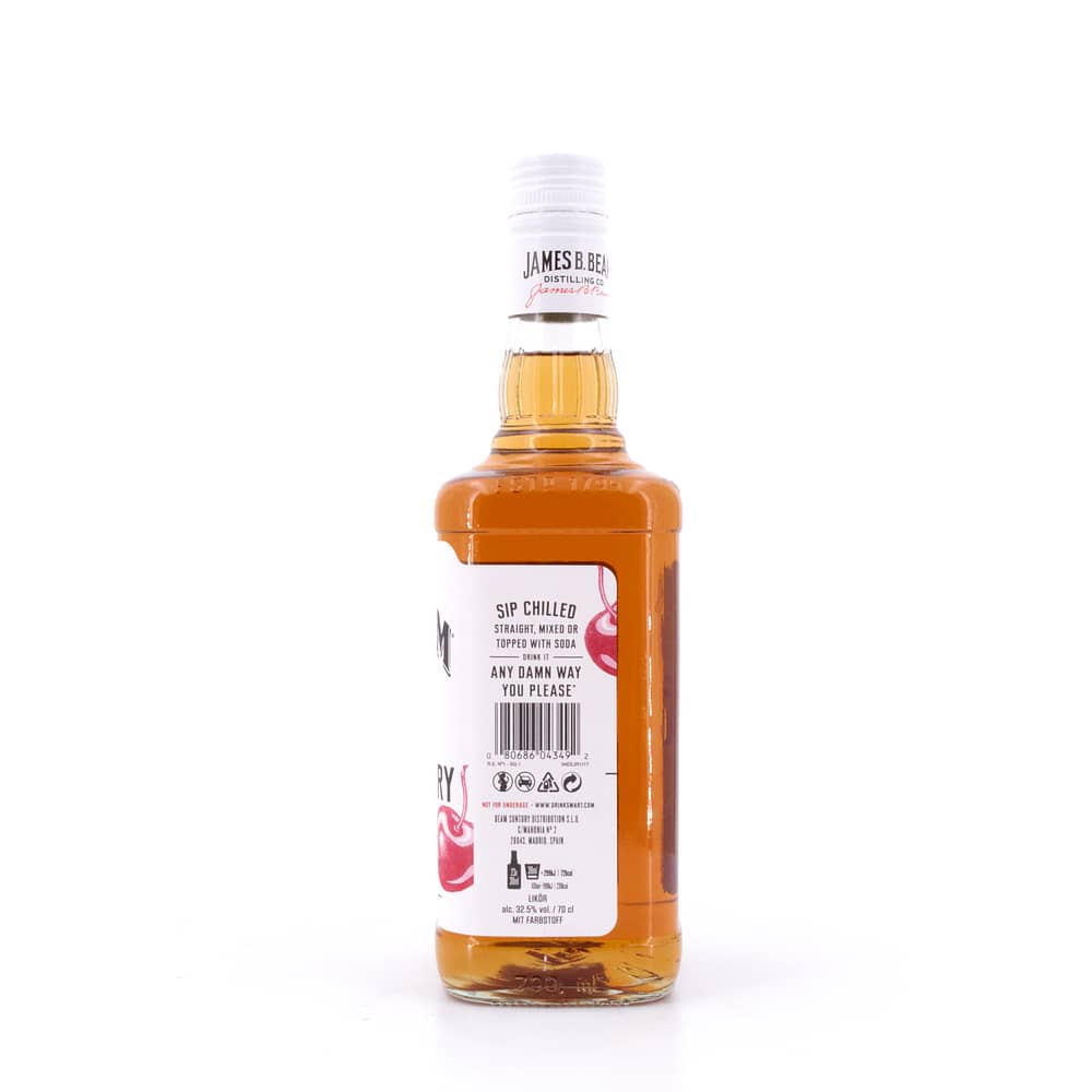 Jim Beam Black Cherry Liqueur 0,70 Liter/ 32.5% vol Produktbild