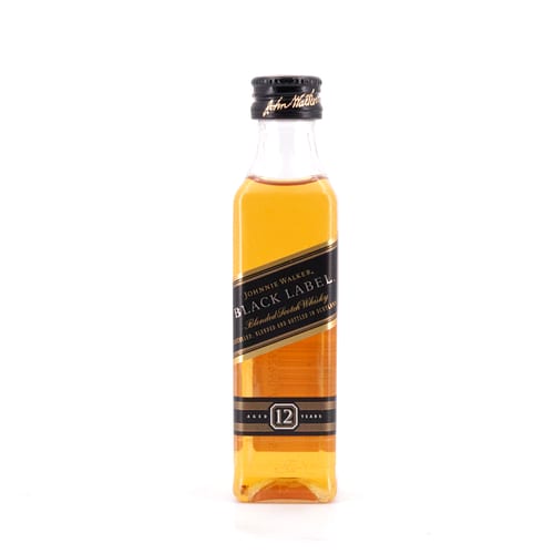 Johnnie Walker 12 Jahre Black Label Miniatur Black Label PET-Flasche 0,050 Liter/ 40.0% vol Produktbild