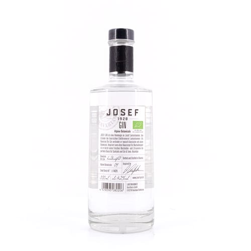 Josef-Gin Alpine Botanicals Bavarian Gin 0,50 Liter/ 42.0% vol Produktbild