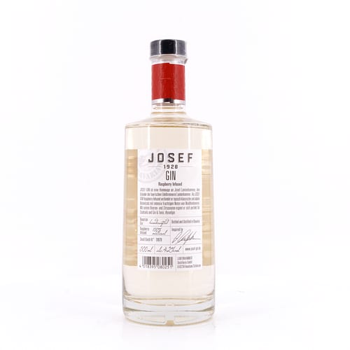 Josef-Gin Raspberry Infused Bavarian Gin 0,50 Liter/ 42.0% vol Produktbild