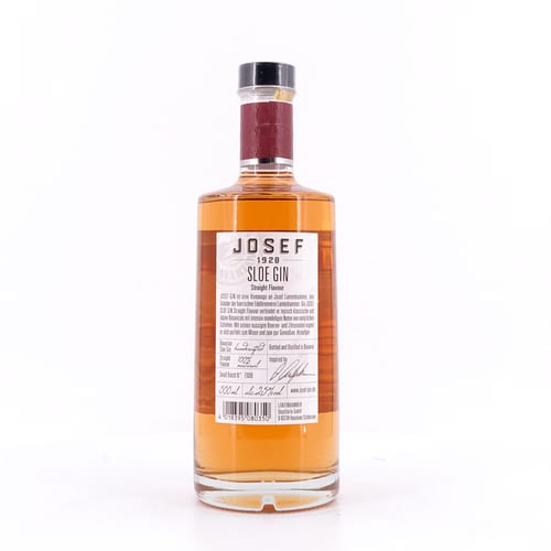 Josef-Gin Straight Flavour Sloe Bavarian Gin 0,50 Liter/ 25.0% vol Produktbild