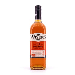 J.P.Wiser's 10 Jahre Tripple Barrel Canadian Whisky Produktbild