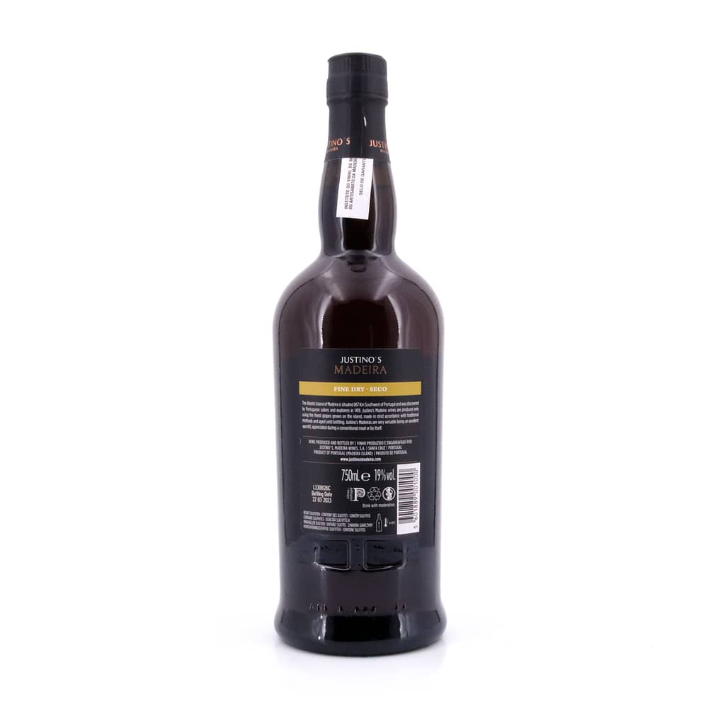 Justino`s East India Fine Dry Madeira 0,750 Liter/ 19.0% vol Produktbild