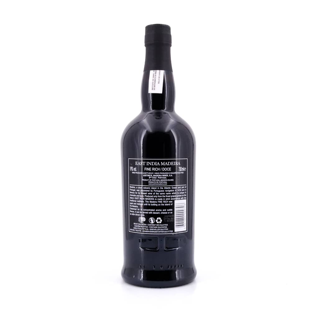 Justino`s East India Fine Rich Madeira 0,750 Liter/ 19.0% vol Produktbild