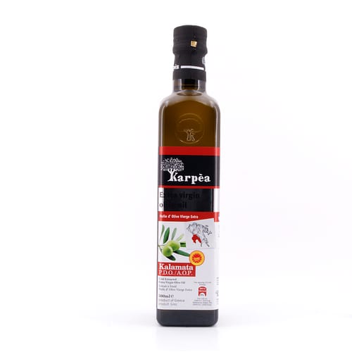 Karpea Kalmata Natives Olivenöl Extra Virgin P.D.O / A.O.P. 0,50 Liter Produktbild