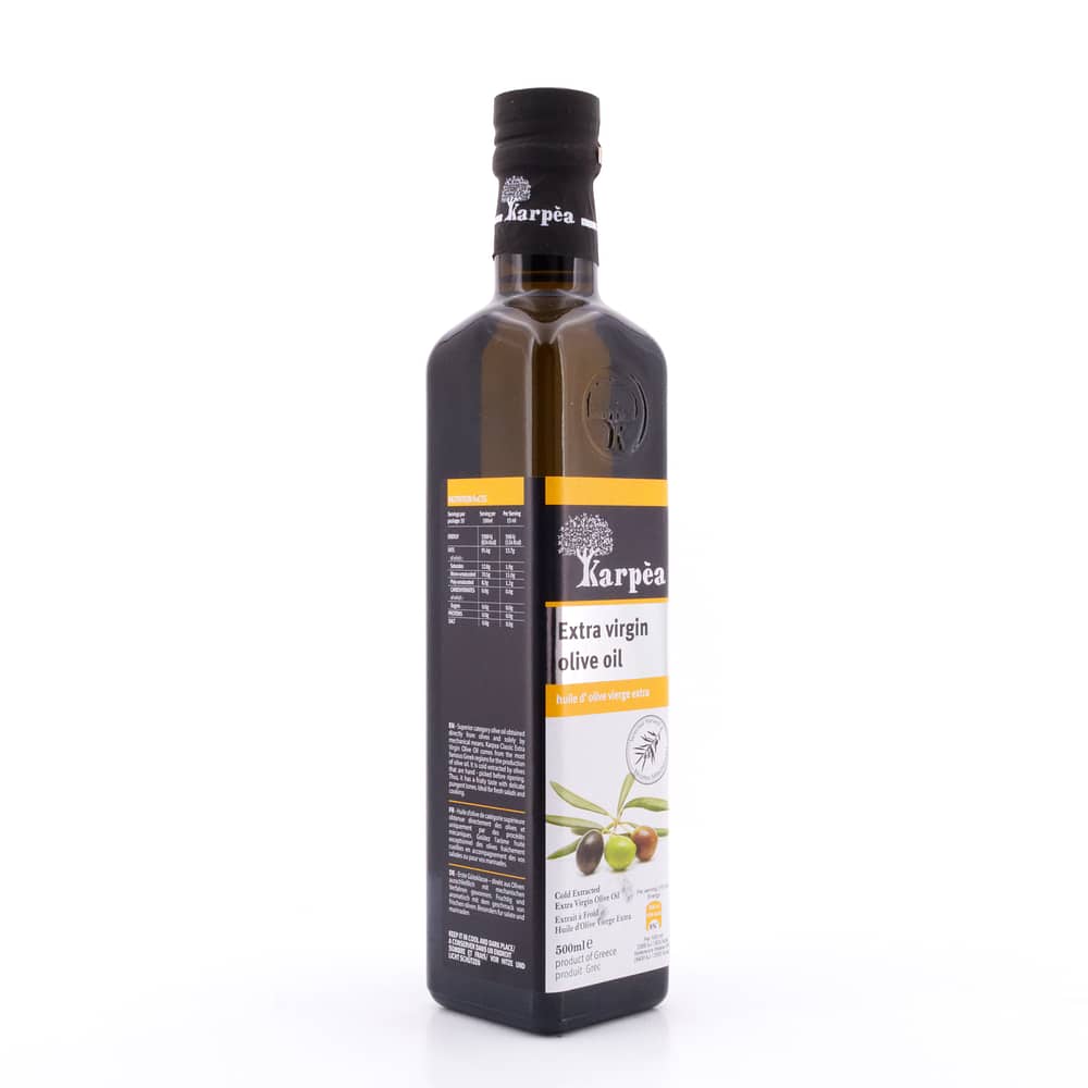 Karpea Natives Olivenöl Extra Virgin 0,50 Liter Produktbild