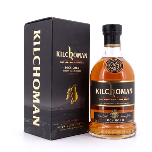Kilchoman Loch Gorm 2025 10 Jahre Oloroso Sherry Butts 0,70 Liter/ 46.0% vol Produktbild