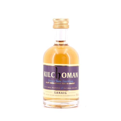 Kilchoman Sanaig Miniatur 0,050 Liter/ 46.0% vol Produktbild