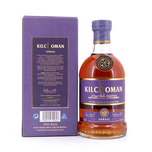Kilchoman Sanaig 0,70 Liter/ 46.0% vol Produktbild