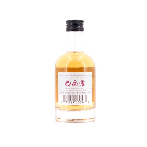 Kingsbarns Balcomie Ex-Oloroso American Oak & Sherry Butts Miniatur 0,050 Liter/ 46.0% vol Produktbild