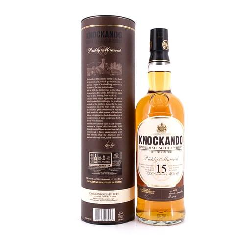 Knockando 15 Jahre 0,70 Liter/ 43.0% vol Produktbild