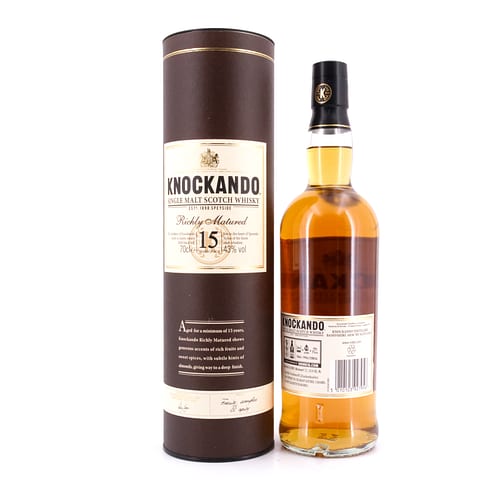 Knockando 15 Jahre 0,70 Liter/ 43.0% vol Produktbild