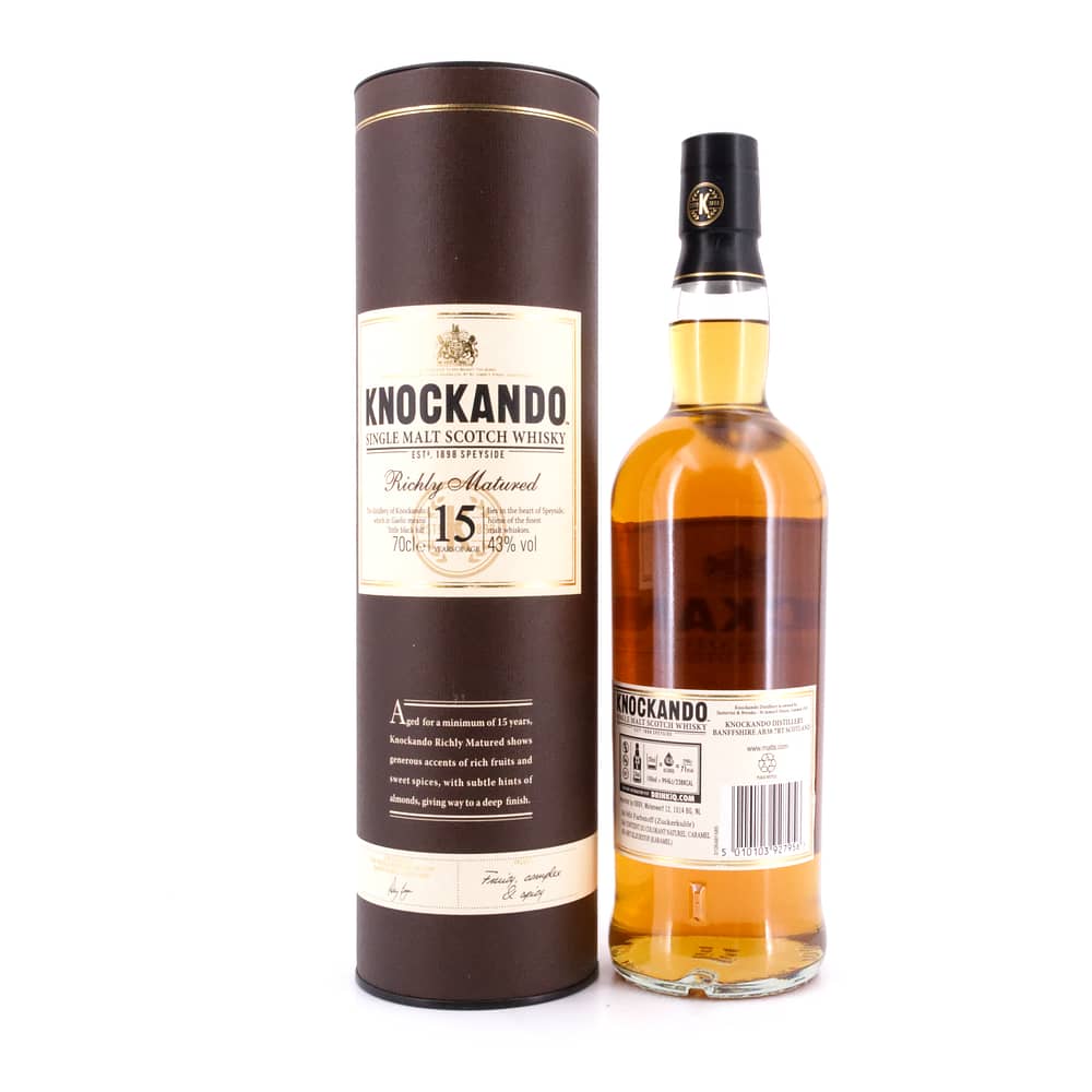 Knockando 15 Jahre 0,70 Liter/ 43.0% vol Produktbild