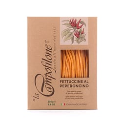 La Campofilone Fettuccine Eiernudeln mit scharfer Paprika Produktbild