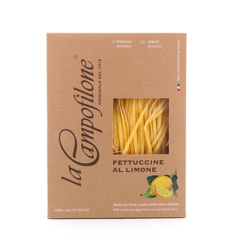 La Campofilone Fettuccine Eiernudeln mit Zitrone 250 Gramm Produktbild