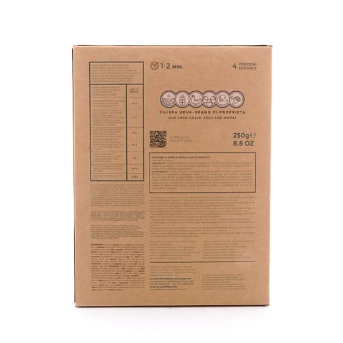 La Campofilone Linguine Tintenfisch Eiernudeln 250 Gramm Produktbild