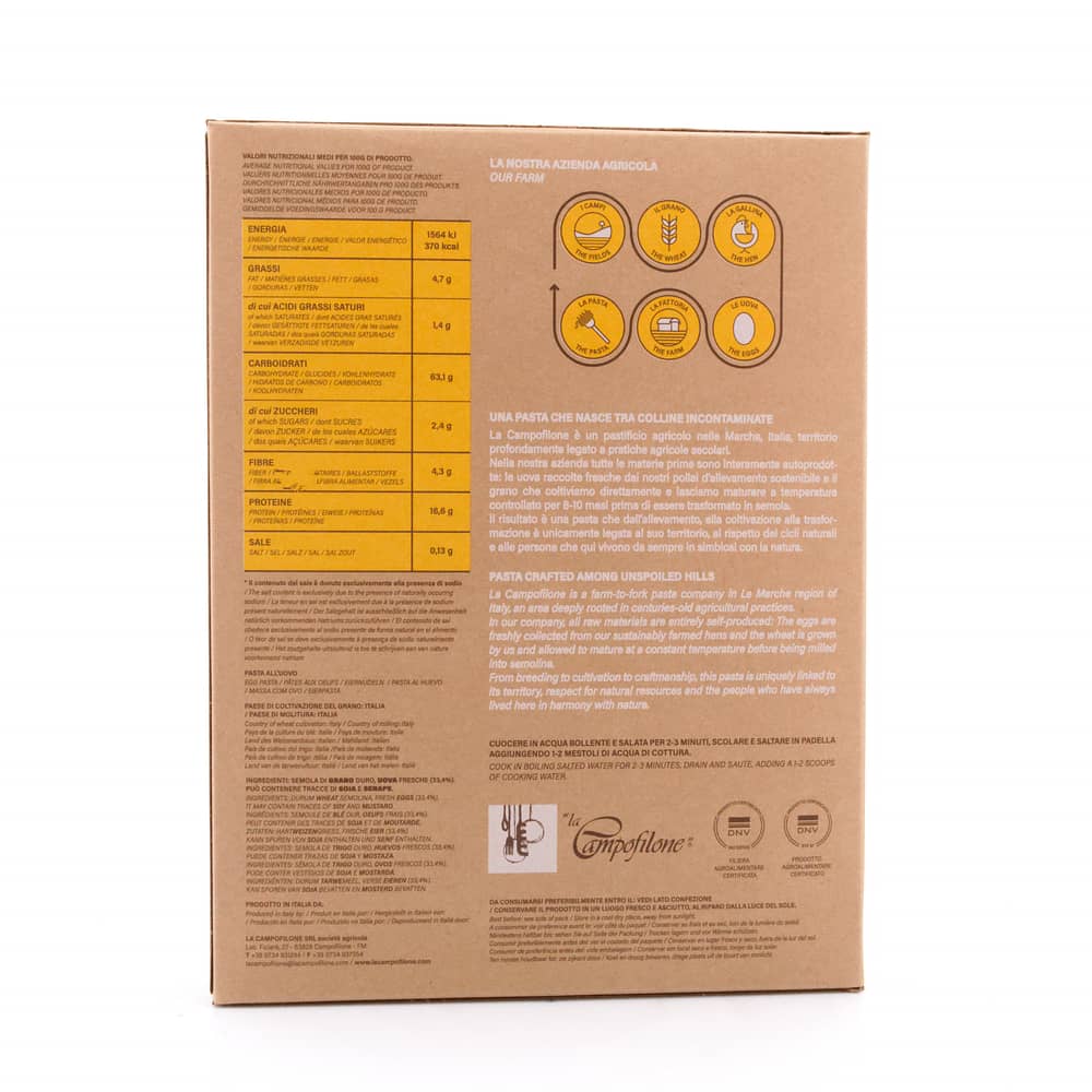 La Campofilone Pappardelle Eiernudeln 250 Gramm Produktbild