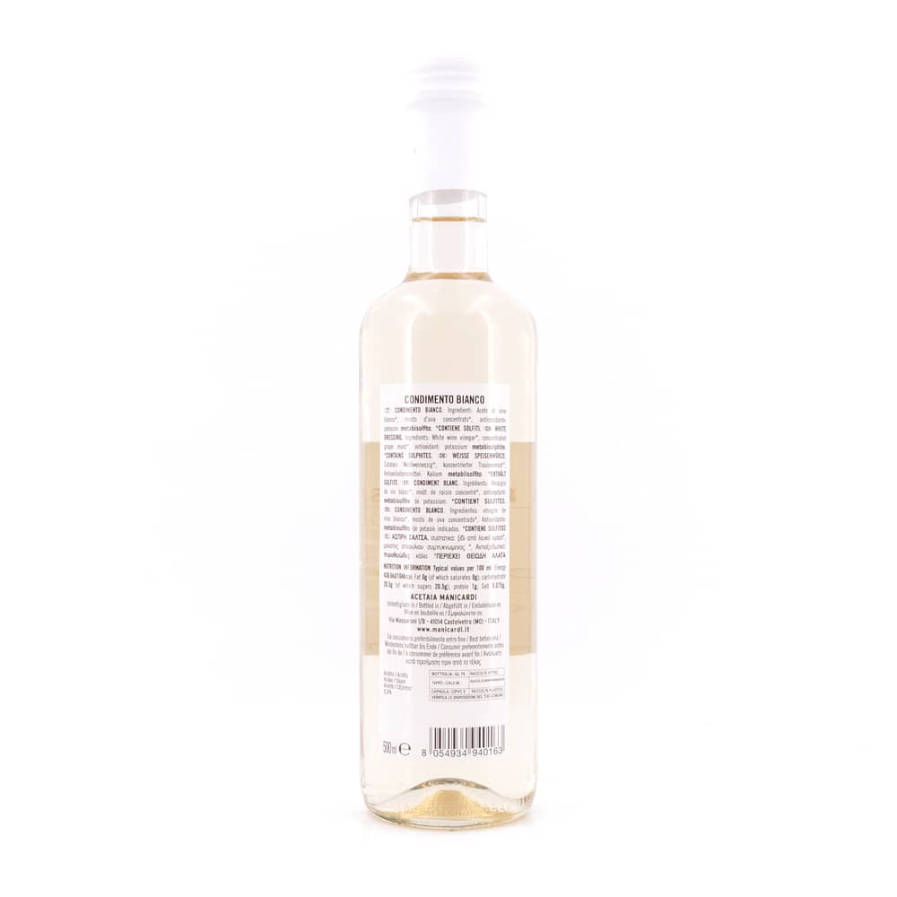 La Dispensa di Lorenzo 'Condimento Bianco' Weinessig aus weißen Trauben 0,50 Liter Produktbild