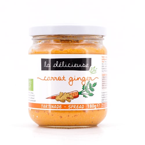 La Délicieuse Karotte Ingwer Aufstrich BIO 180 Gramm Produktbild