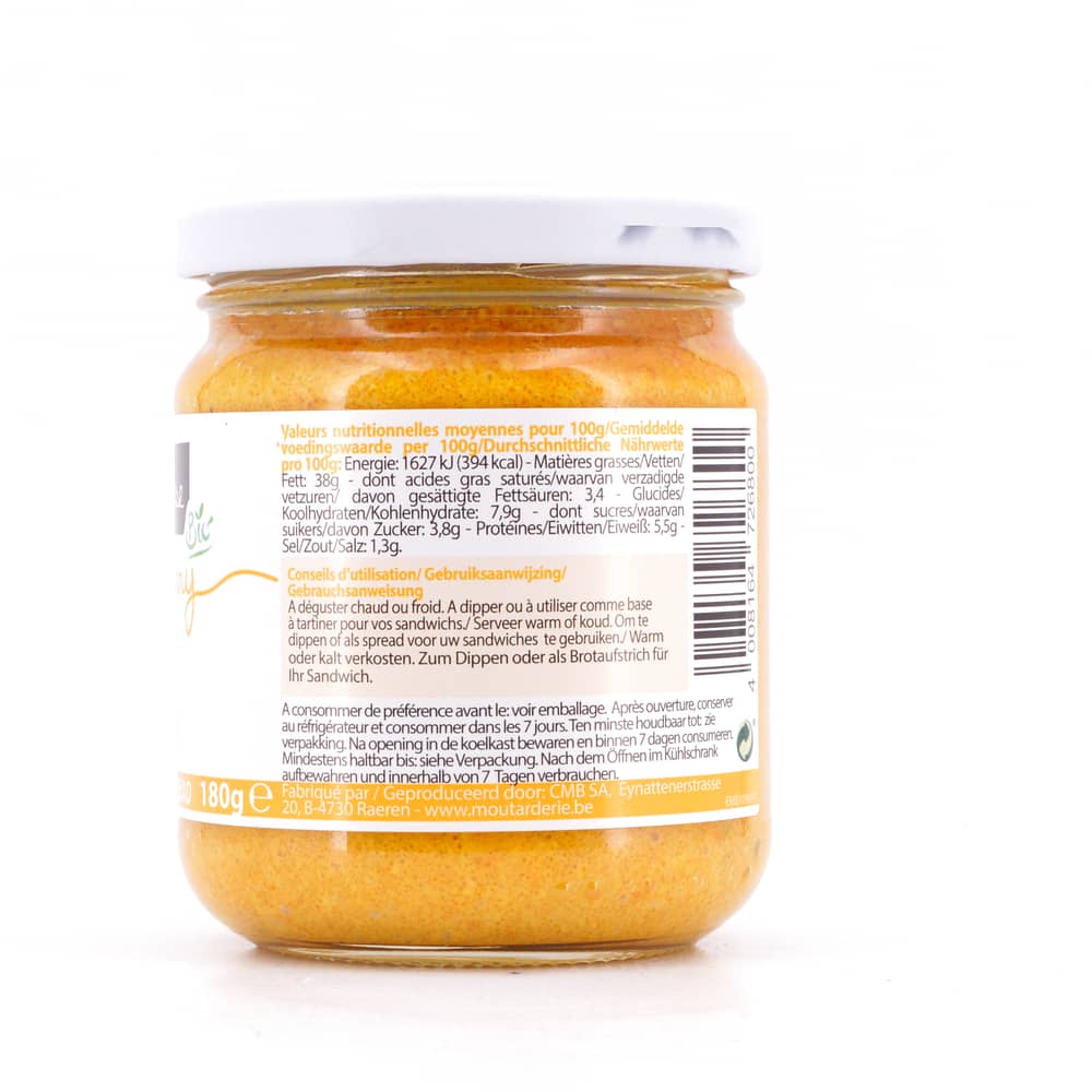 La Délicieuse Paprika & Chili Aufstrich BIO 180 Gramm Produktbild
