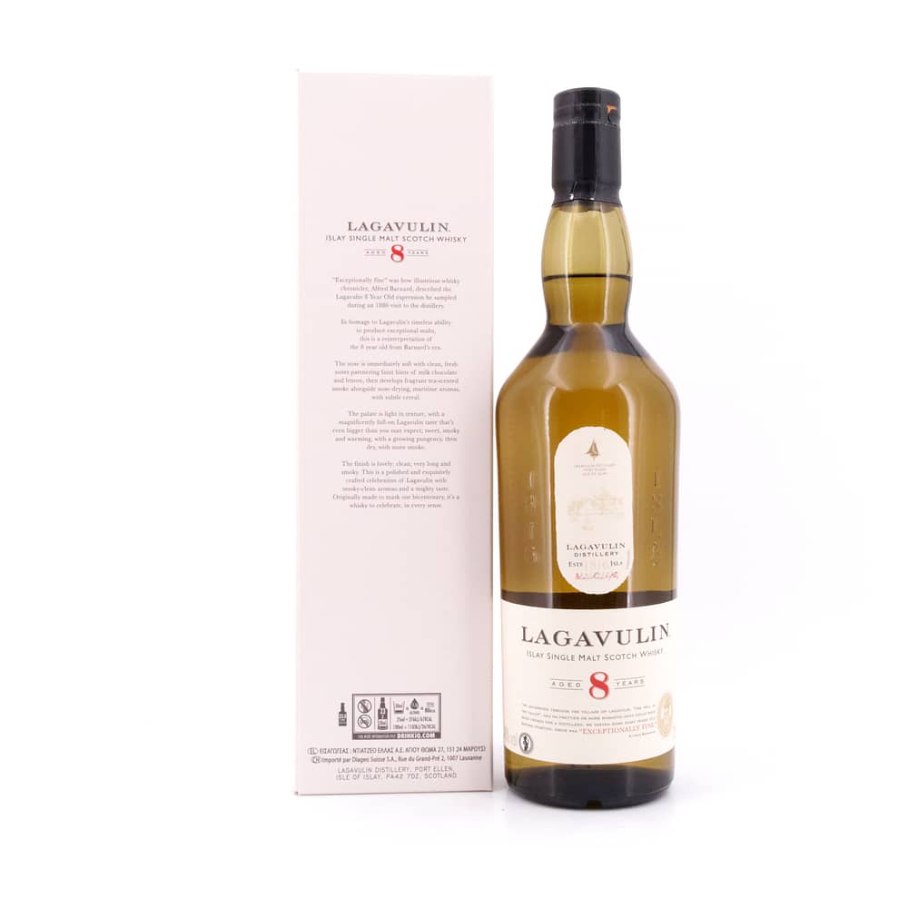 Lagavulin 8 Jahre 0,70 Liter/ 48.0% vol Produktbild
