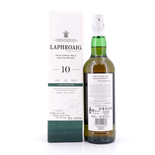Laphroaig 10 Jahre Cask Strength Batch 17 0,70 Liter/ 58.3% vol Produktbild