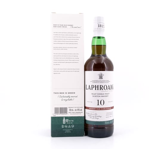 Laphroaig 10 Jahre Sherry Oak Finish 0,70 Liter/ 48.0% vol Produktbild