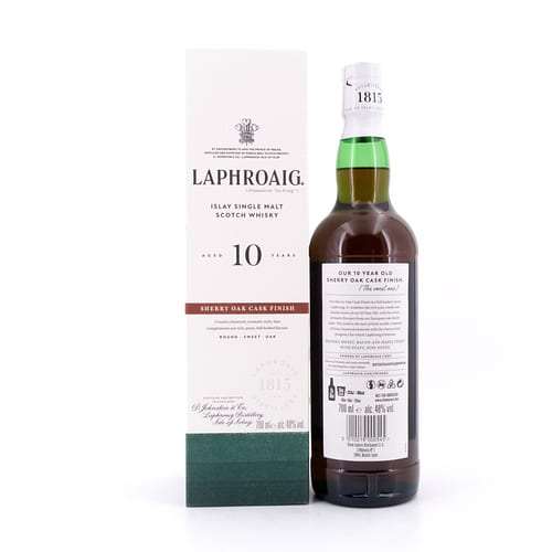 Laphroaig 10 Jahre Sherry Oak Finish 0,70 Liter/ 48.0% vol Produktbild