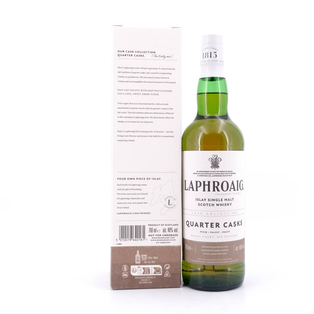Laphroaig Quarter Cask Double Cask Matured 0,70 Liter/ 48.0% vol Produktbild