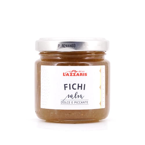 Lazzaris Feigen-Senf-Sauce aus kandierten Früchten 120 Gramm Produktbild