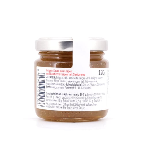 Lazzaris Feigen-Senf-Sauce aus kandierten Früchten 120 Gramm Produktbild