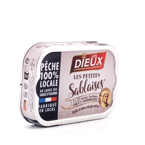 Le Trésor des Dieux Kleine Sardinen ´Les Petites Sablaises´ 115g 86,30 Gramm Abtropfgewicht Produktbild