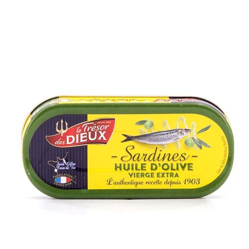 Le Trésor des Dieux Sardinen in Olivenöl 46g 46 Gramm Produktbild