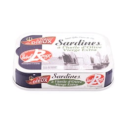 Le Trésor des Dieux Sardinen in Olivenöl Extra Label Rouge 115g Produktbild