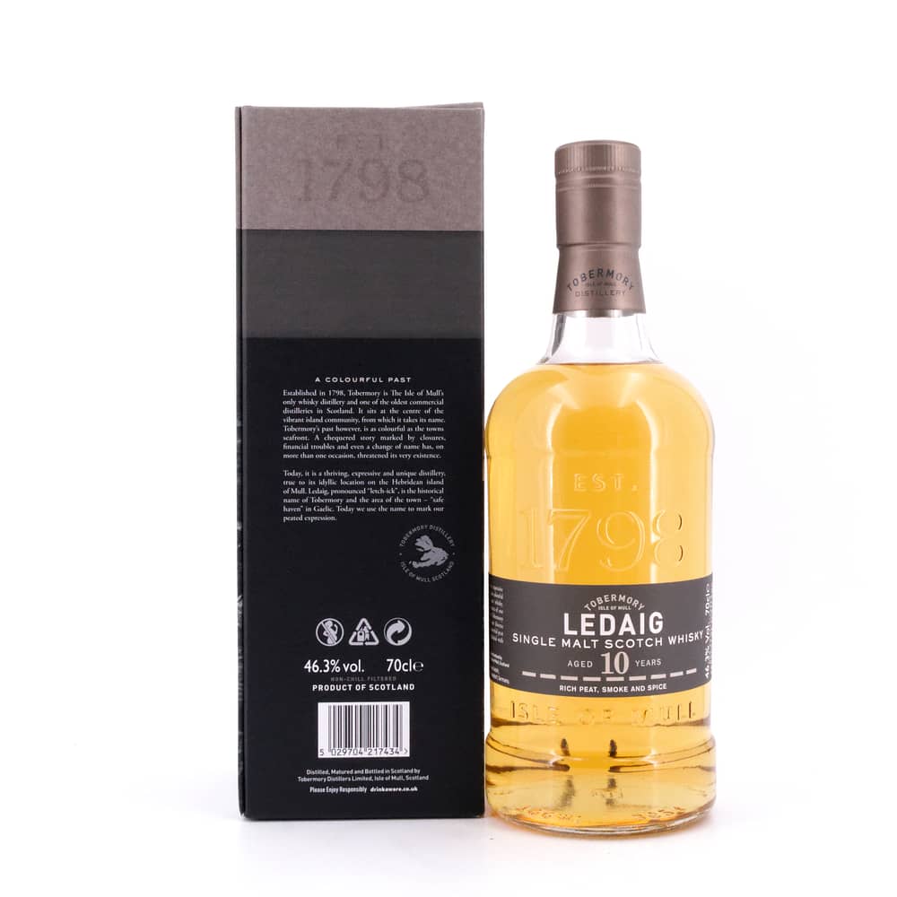 Ledaig 10 Jahre 0,70 Liter/ 46.3% vol Produktbild