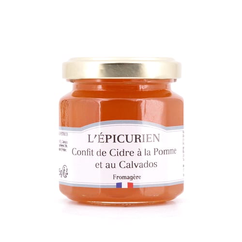 L’Epicurien Apfel-Aufstrich mit Apfelwein und Calvados 125 Gramm/ 2.0% vol Produktbild