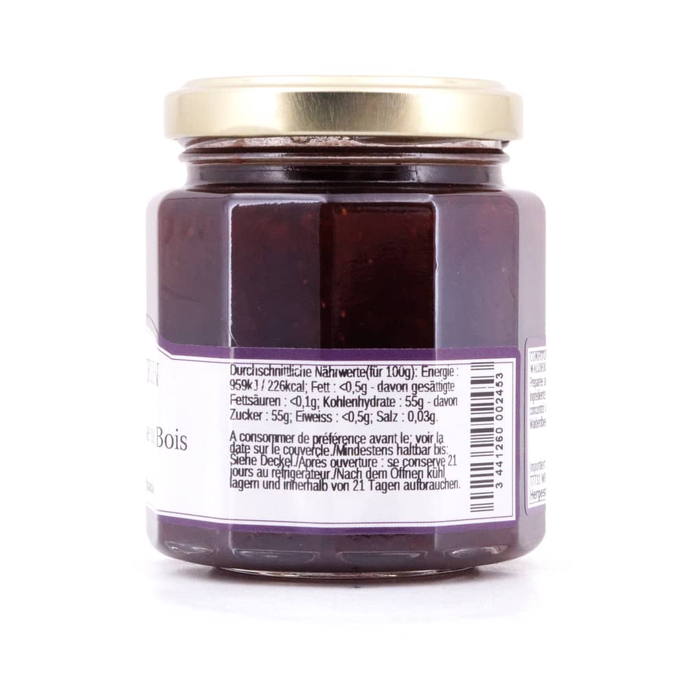 L’Epicurien Erdbeer Konfitüre mit Walderdbeere 210 Gramm Produktbild