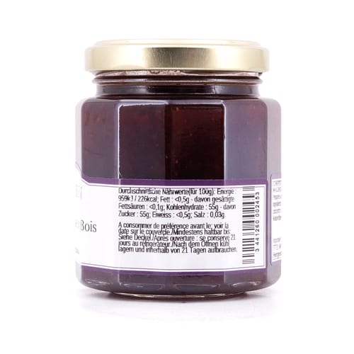 L’Epicurien Erdbeer Konfitüre mit Walderdbeere 210 Gramm Produktbild