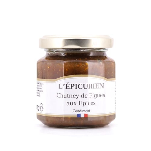 L’Epicurien Feigen Chutney mit Gewürzen 115 Gramm Produktbild