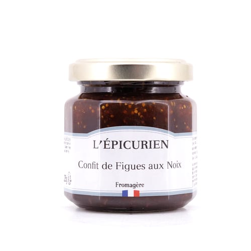 L’Epicurien Feigen Konfitüre mit Walnüssen 125 Gramm Produktbild