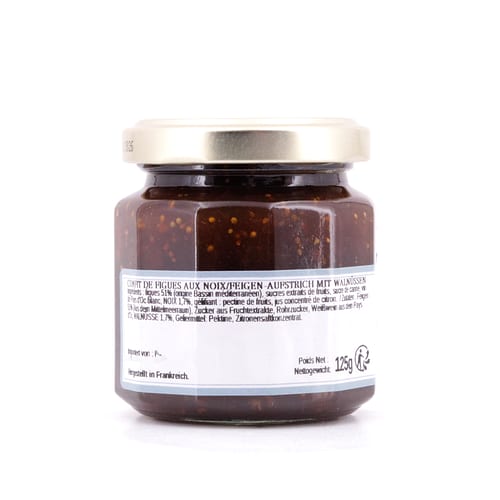 L’Epicurien Feigen Konfitüre mit Walnüssen 125 Gramm Produktbild