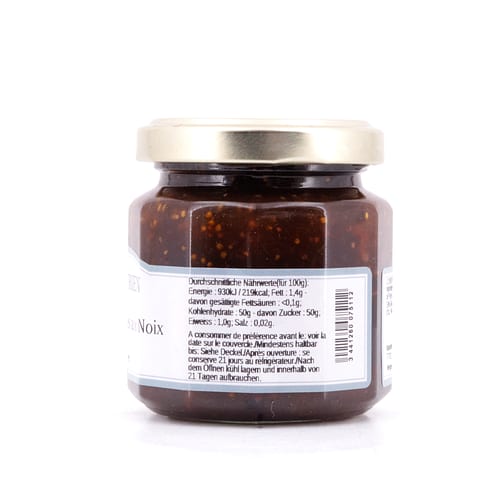 L’Epicurien Feigen Konfitüre mit Walnüssen 125 Gramm Produktbild