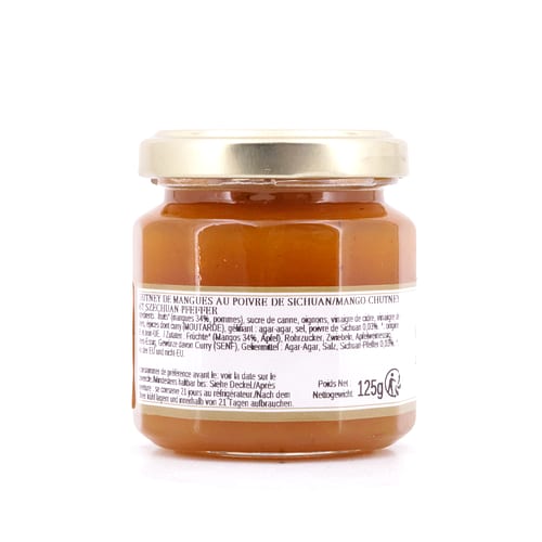 L’Epicurien Mango Chutney mit Sichuan-Pfeffer 125 Gramm Produktbild