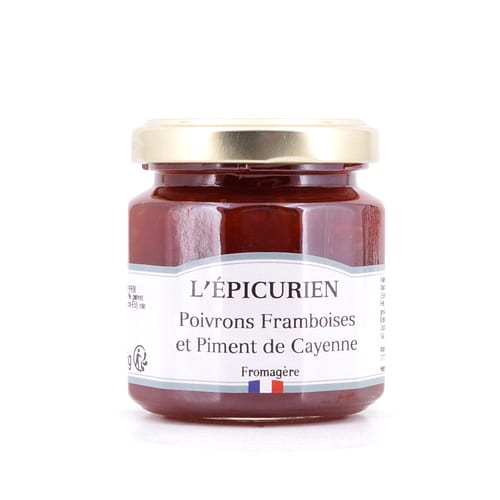 L’Epicurien Paprika Aufstrich mit Himbeer und Cayenne Pfeffer 125 Gramm Produktbild